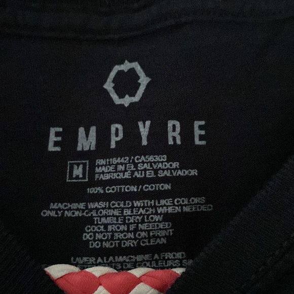 Zumeiz/ empyre black tee - Picture 3 of 5